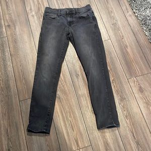 Black baggy jeans
